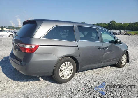 2012 Honda Odyssey Lx from USA, damaged, VIN 5FNRL5H29CB130429